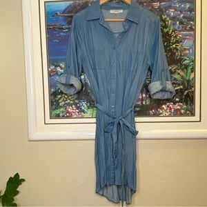 Poema Chambray Dress